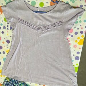 Lilly Pulitzer Light Purple Short Sleeve Tee